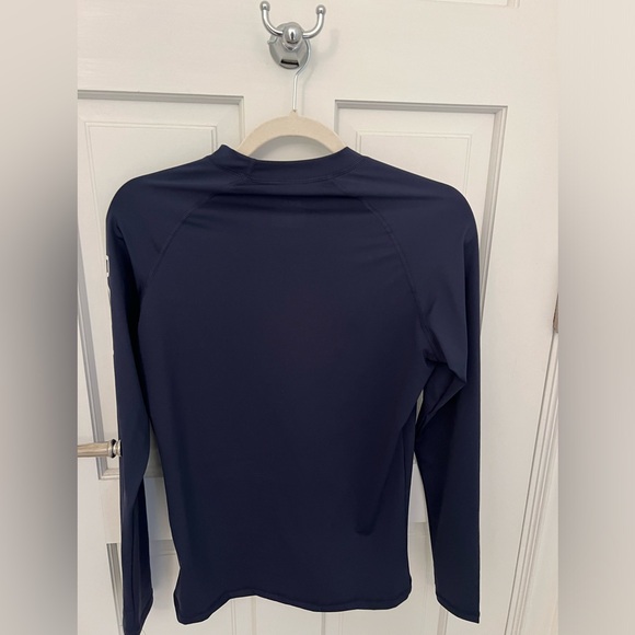 Roxy Whole Hearted Long Sleeve UPF 50 Rashguard Navy LARGE - Picture 4 of 12
